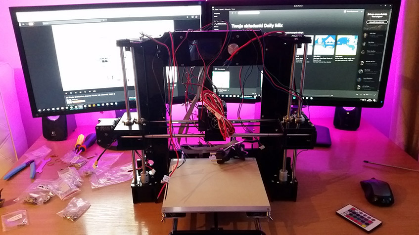 Anet A6 przed podłaczeniem