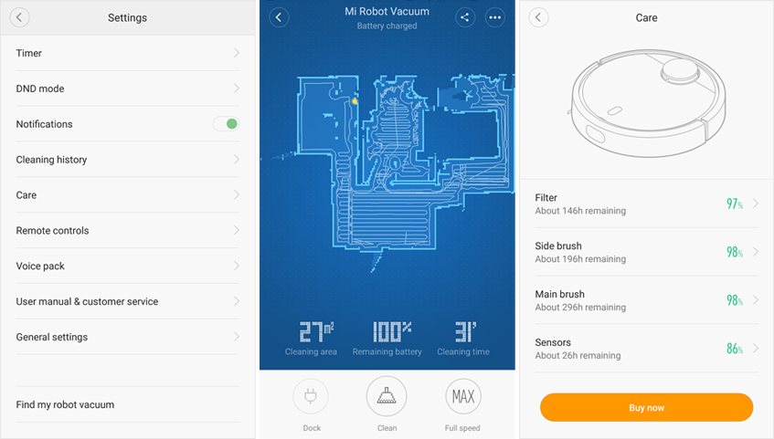 Aplikacja Xiaomi Mi Home