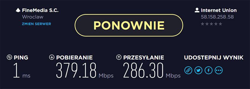 Xiaomi Air Wireless Speed Test AC
