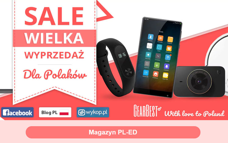 Chiński sklep Gearbest.com organizuje promocję skierowaną tylko do Polaków. To już drugi raz!
