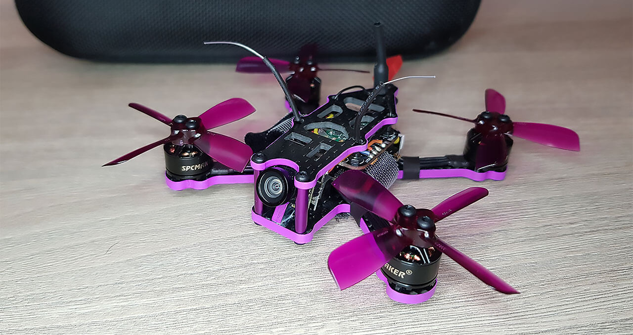 SPC MAKER 95X - Świetny, tani mikro dron dla każdego. Po prostu warto!