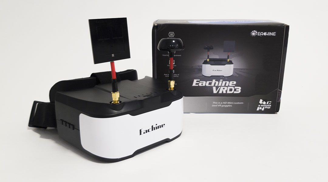 Eachine VR D3 - Budżetowe gogle FPV, które zdecydowanie warto rozważyć.