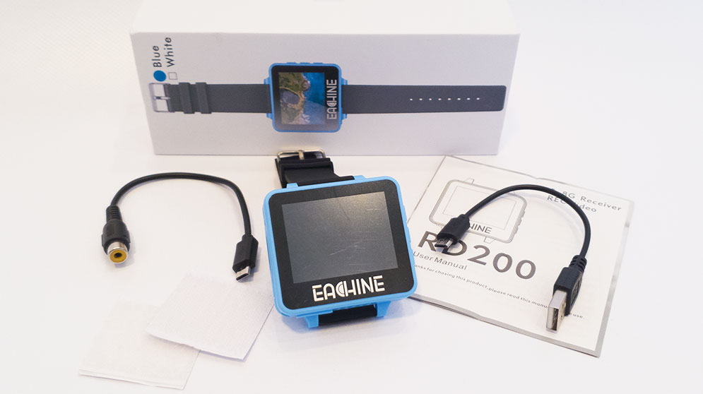 Eachine RD200. Nowy model zegarka z odbiornikiem FPV.