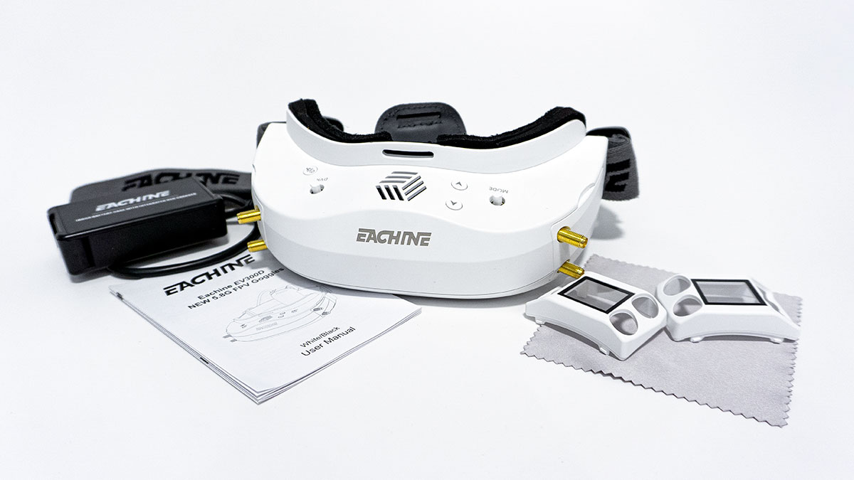 Recenzja nowych gogli Eachine EV300D. Jest niedrogo i jest naprawdę nieźle.