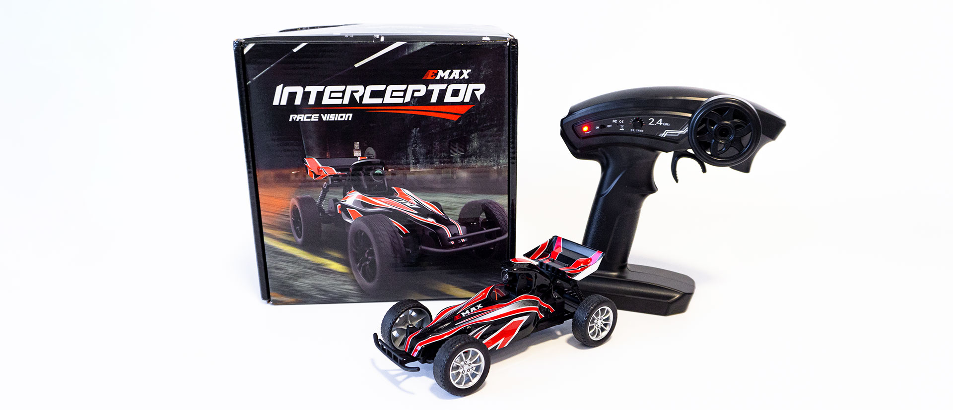 Emax Interceptor. Najnowsze auto RC od EMAX'a z podglądem obrazu na żywo.