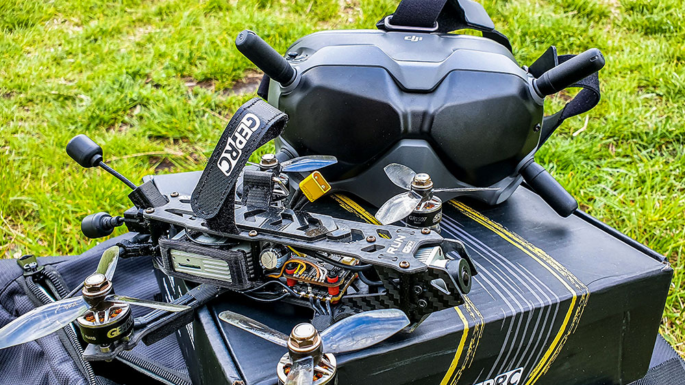 GEPRC RUN HD3. Nowa wersja 3 calowego drona z systemem DJI FPV.