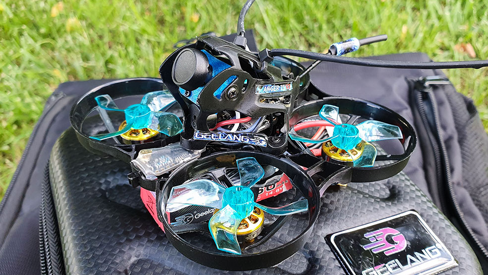 Geelang Anger 75X V2. Najszybszy 75 mm whoop pod 4S, który nie chce latać...